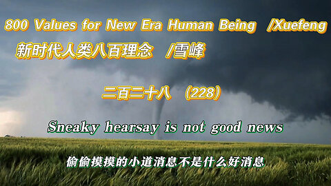 800 Values for New Era Human Being（228）