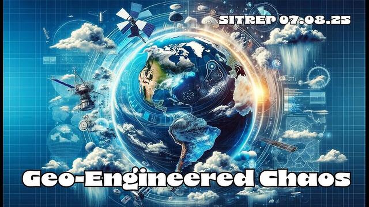 Geo-Engineered Chaos - SITREP 07.08.25 (MonkeyWerxUS)