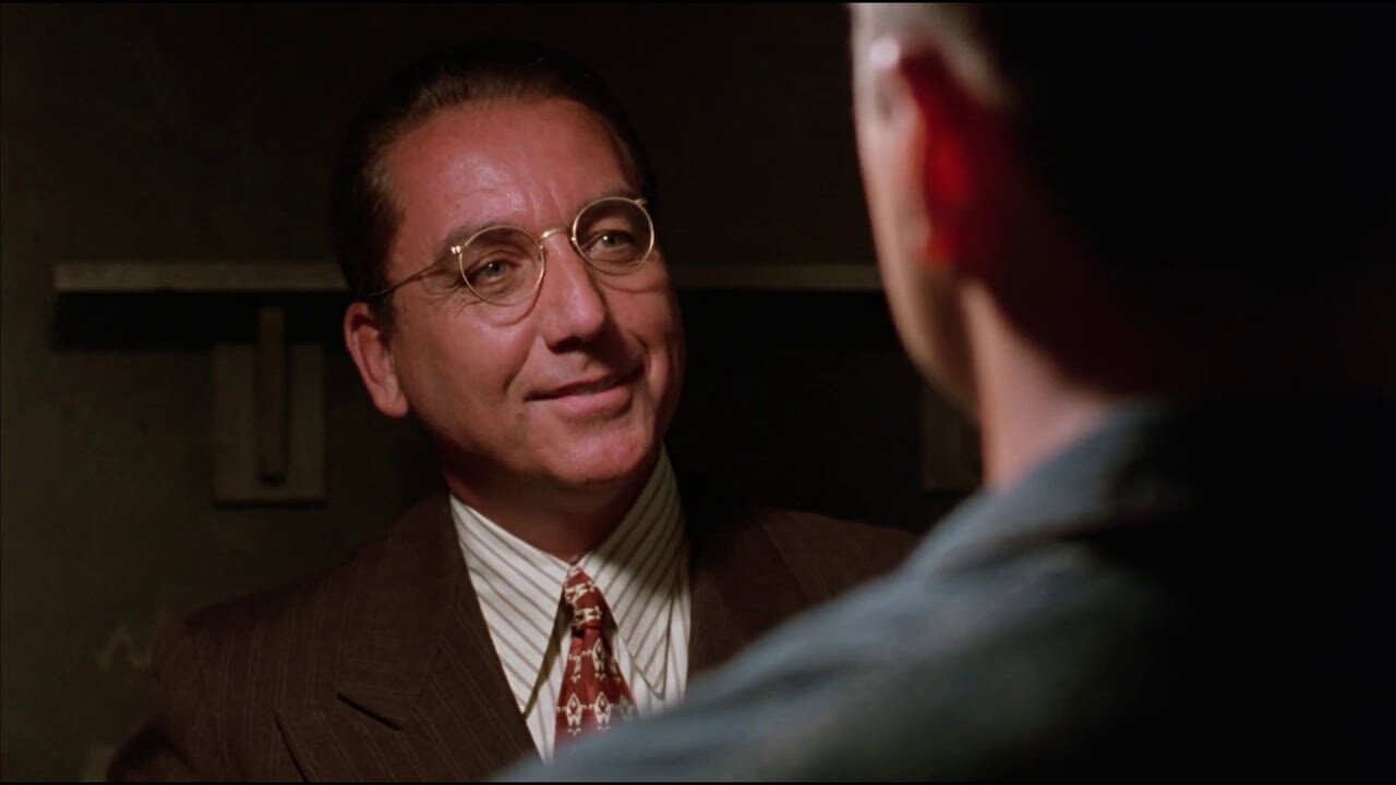 The Shawshank Redemption (1994) | The Warden Sizes Andy Up