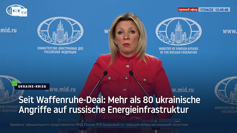 Seit Waffenruhe-Deal: Mehr als 80 ukrainische Angriffe auf russische Energieinfrastruktur