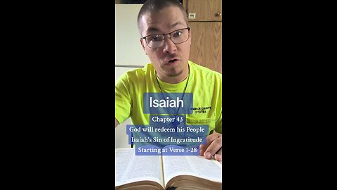 Isaiah Chapter 43
