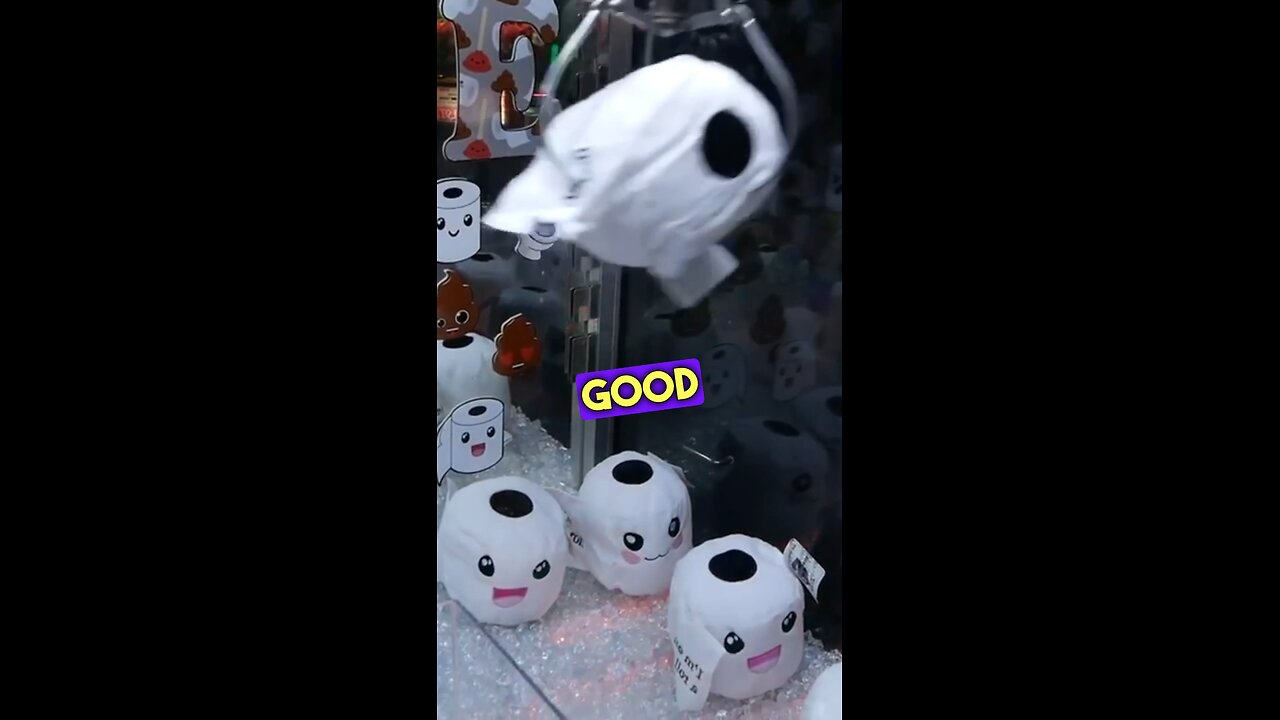 Toilet Paper Claw Machine! 🧻