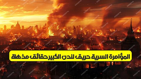 المؤامرة السرية: حريق لندن الكبير حقائق مذهلة! #لندن #تاريخ #حرائق