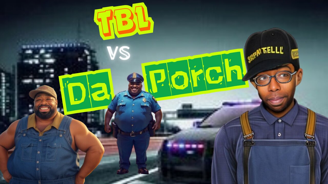 Thin Black Line Network Vs Da PORCH #fyp #live #trending #dodirtynation