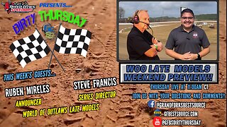 RCS DIRTY THURSDAY - w/World of Outlaws LM Announcer, Ruben Mireles & Director, Steve Francis
