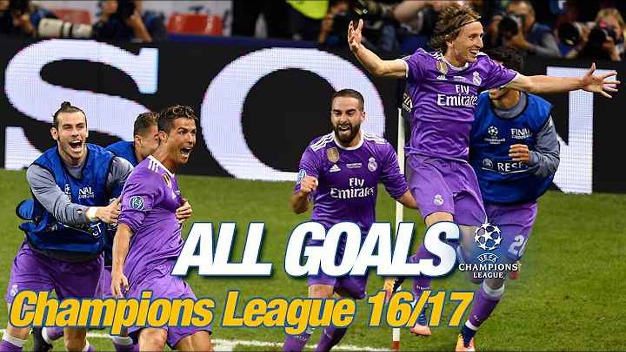 Every Champions League goal 2016⧸17 ｜ The BBC on fire & two amazing Cristiano hat-tricks!