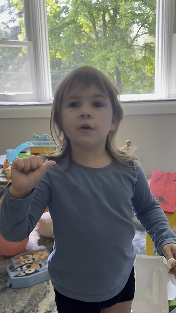 My toddler educates me every day.