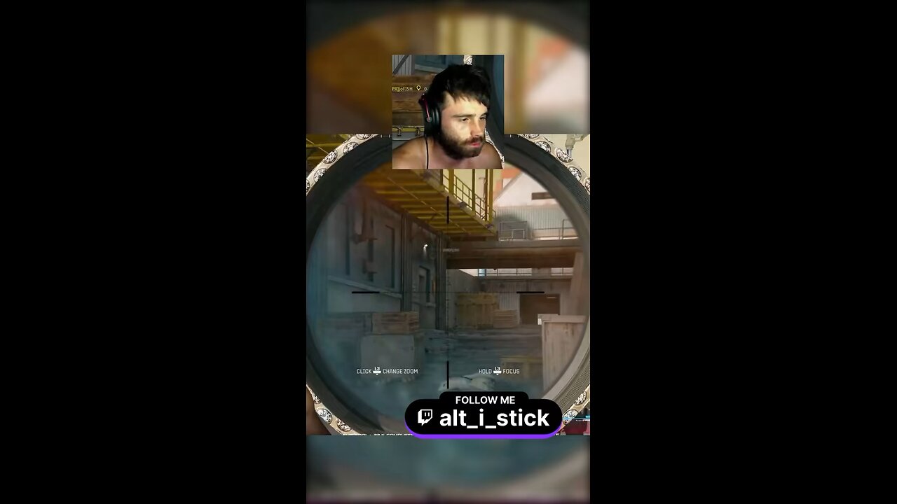 Running won’t save you from this scope 💀