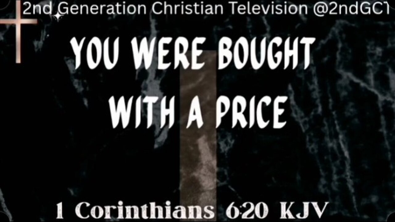 1 Corinthians 6:20 KJV “For ye are bought with a price: therefore glorify God in your body...”#jesus