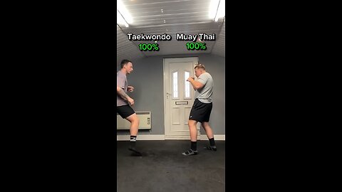 Taekwondo is muay thai