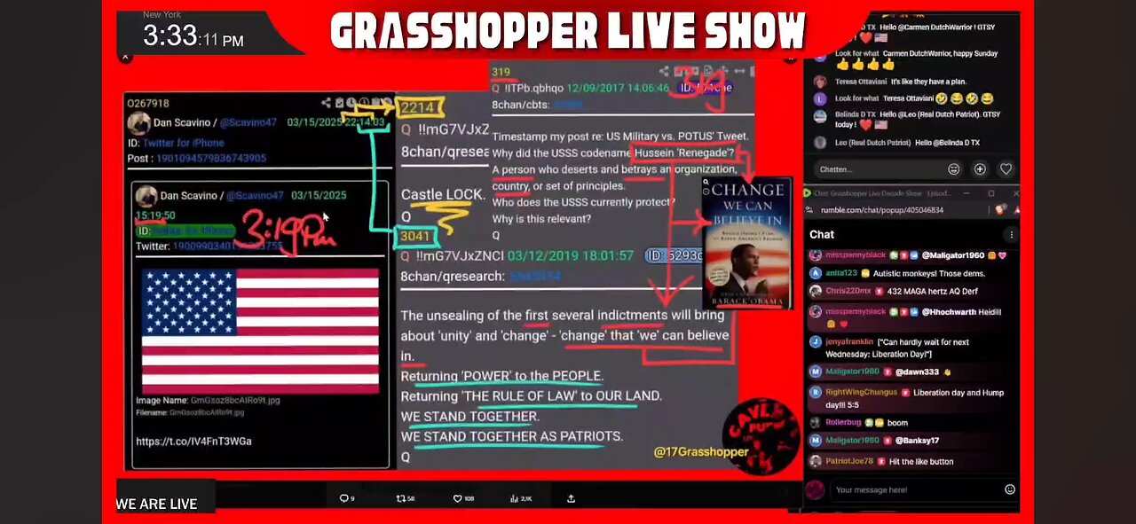 Q DROPS DECODED W/ GRASSHOPPER Live Show HIGHLIGHTS