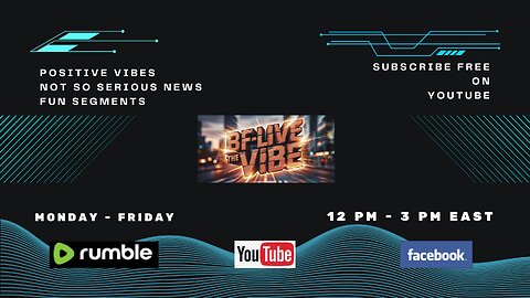 BF LIVE "The Vibe" 326... Tuesday... 6/17/25 12 pm - 3 pm ..ish EAST