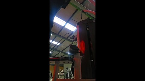 in the gym