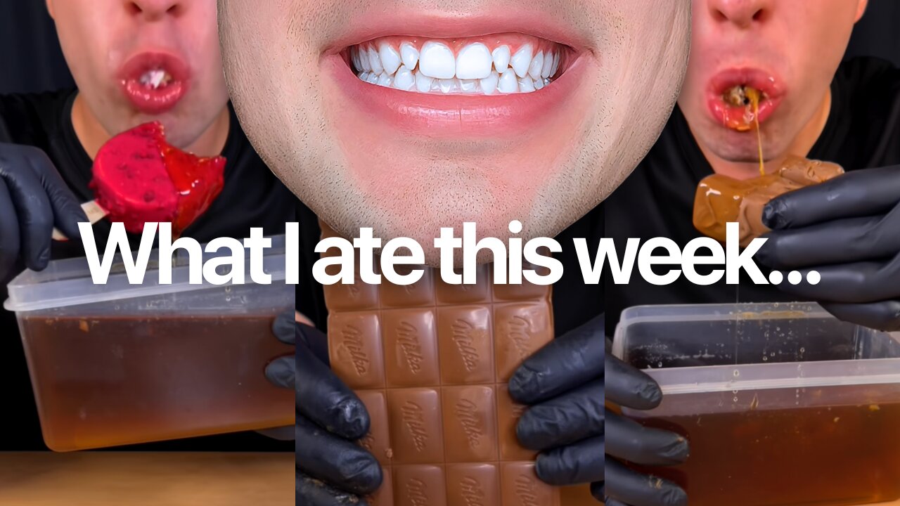 What I Ate This Week In ASMR