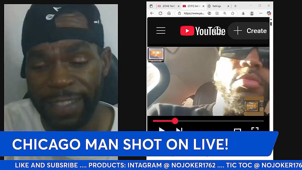 Chicago Man Shot DEAD On LIVE