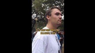 CHARLIE NOT RACIST - As usual they always get violent when they can't win