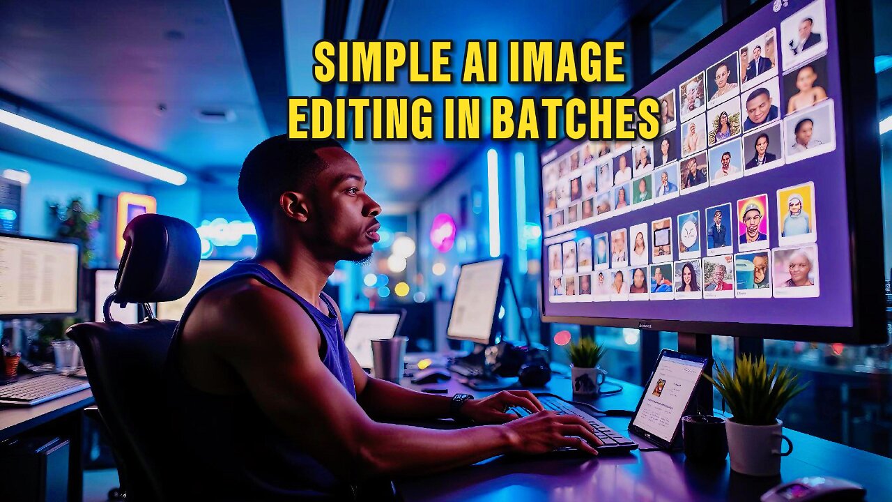 Batch AI Image Editing Made Surprisingly Simple 🤖