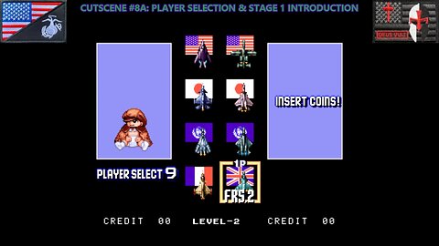 The Cutscene Project: "Aero Fighters 2" [Bobby (FRS.2)] (Arcade - 1994) [NA Version]