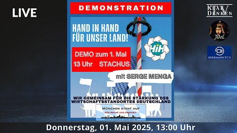 💥🎥LIVE aus München - WIR GEMEINSAM FÜR DIE STÄRKUNG DES WIRTSCHAFTSSTANDORTES DEUTSCHLAND💥