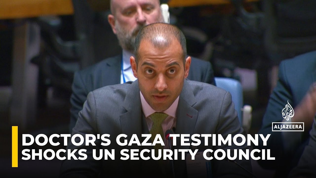 _Children ask why they survived__ Doctor_s Gaza testimony shocks UN Security Council