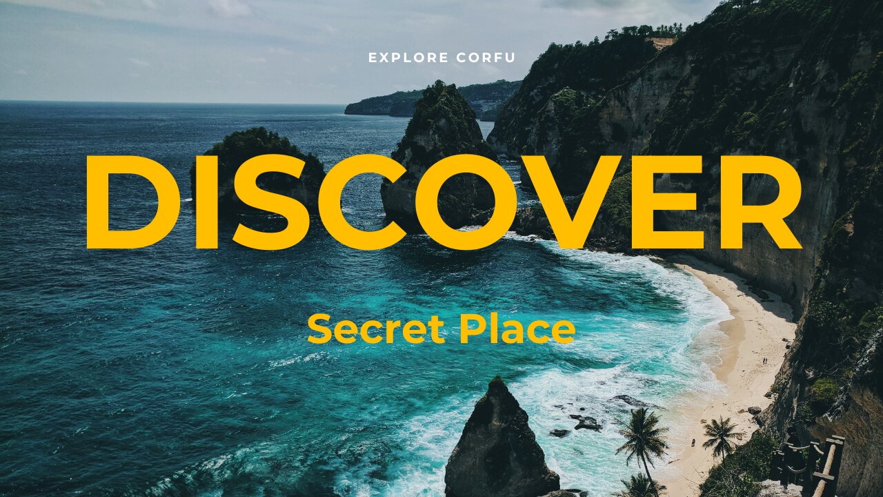 Discover a Secret Place in Corfu, Greece | Scenic Beach Escape