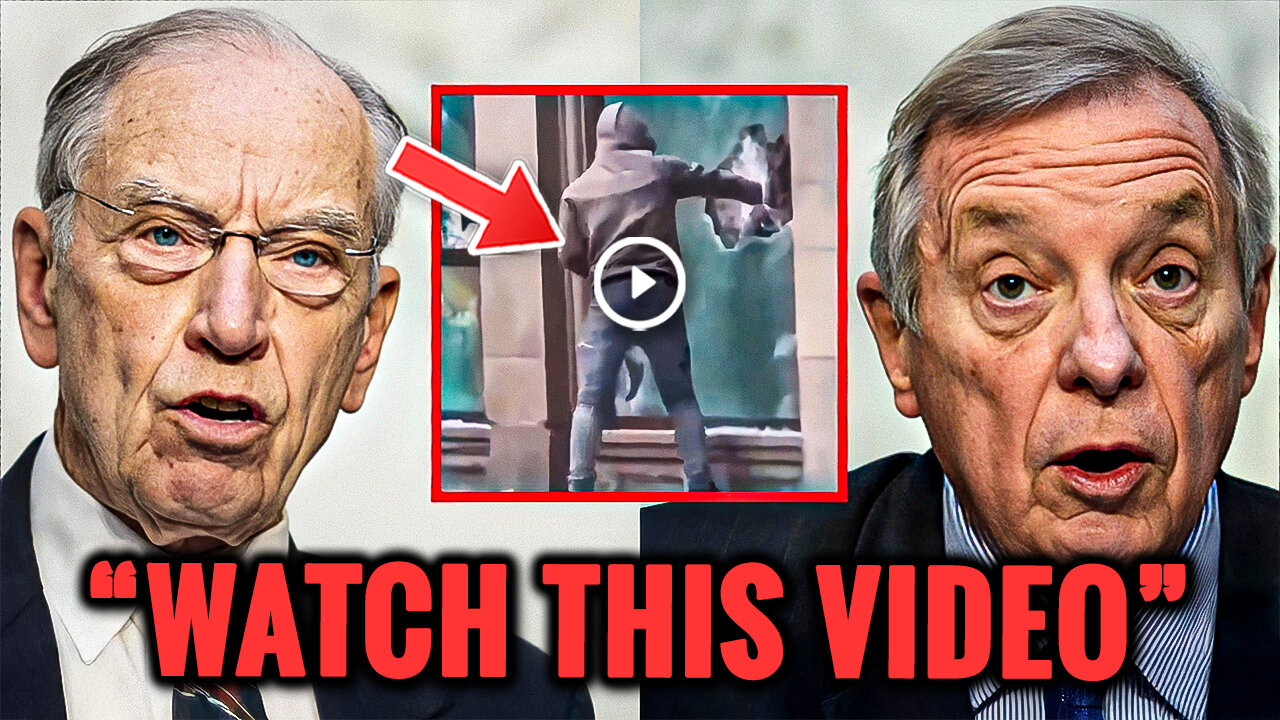 Grassley PLAYS A VIDEO That Instantly Destroys Durbin’s Crime Claims