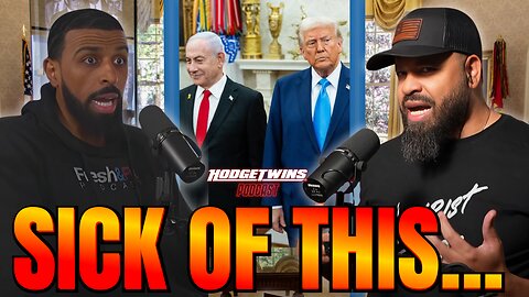 Hodgetwins & Myron Gaines Discuss The Trump Administration & Israel's Control Over it... 