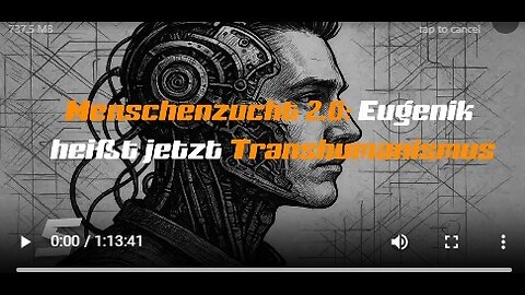 Menschenzucht 2.0: Eugenik heißt jetzt Transhumanismus o4.12.2025 soufisticated