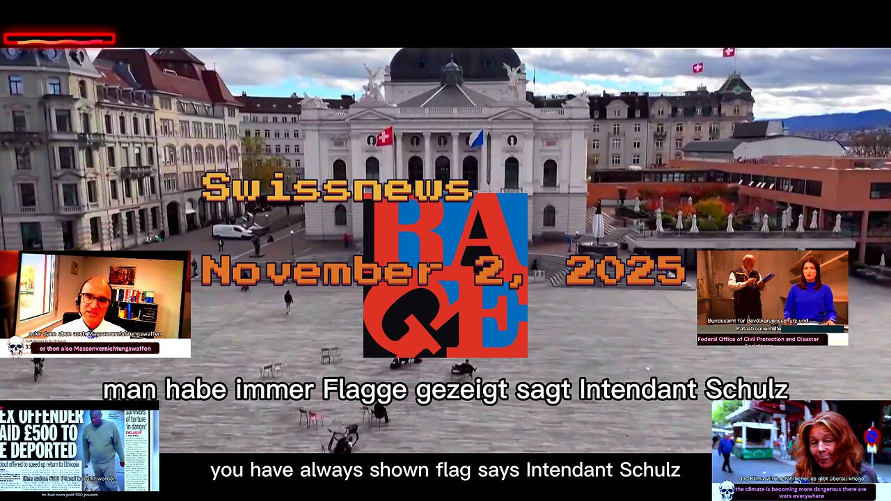 Swissnews, November 2, 2025: Main Edition . find shelter in an emergency?