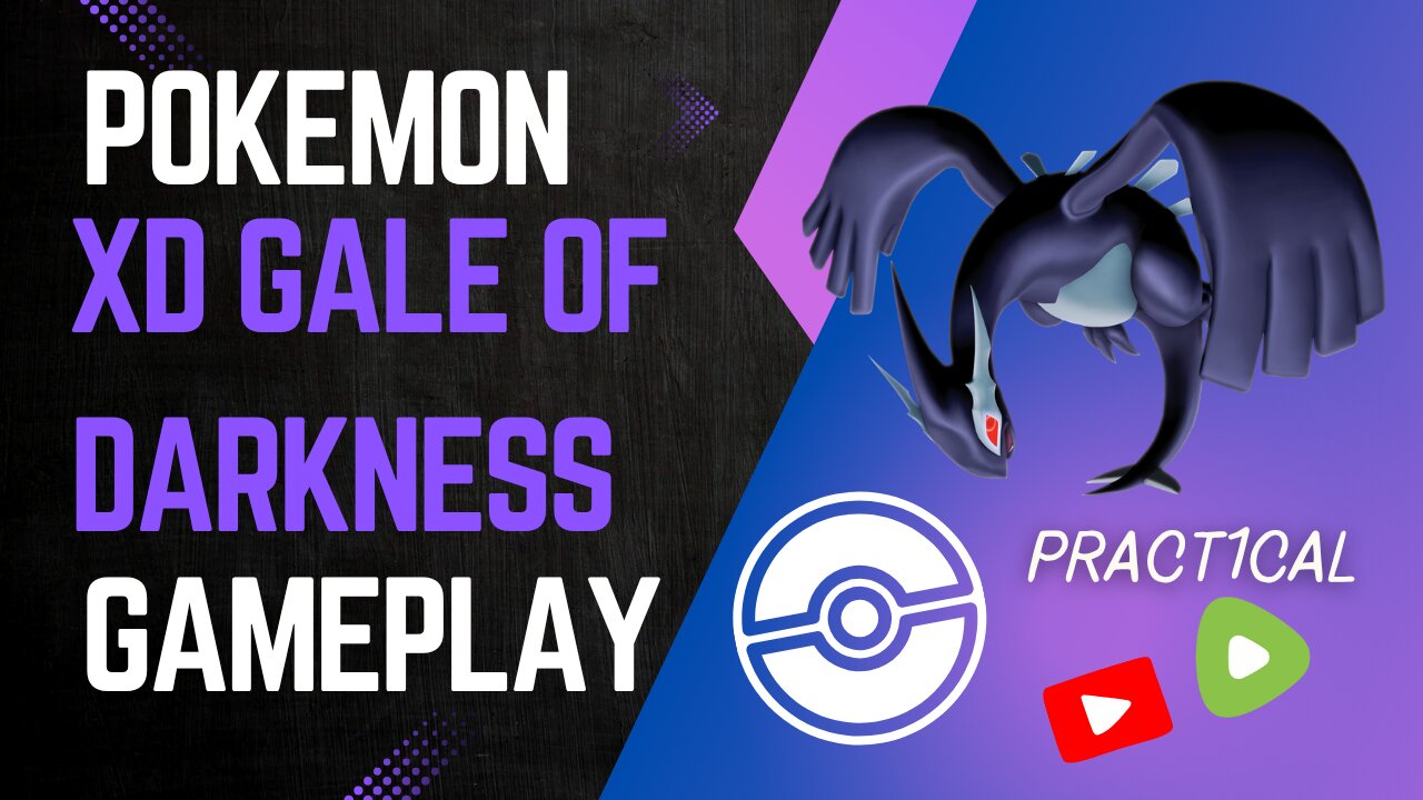 Pokemon XD Gale of Darkness Stream (Gamecube) Part 1