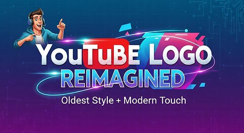 YouTube Logo Reimagined Oldest Style with Modern Professional Touch