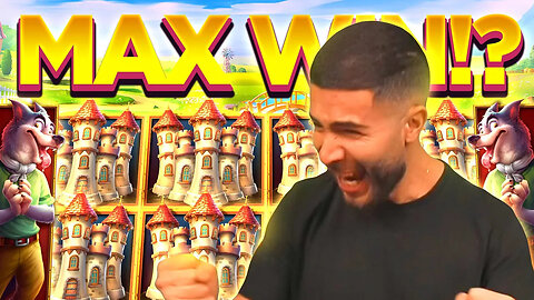 I HIT THE MAX WIN ON GREEDY WOLF?! (APRIL'S FOOLS)