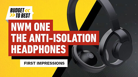 No Noise Cancelling_ GOOD. Unboxing the nwm One Headphones & First Impressi
