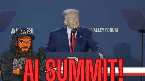 TRUMP AT AI SUMMIT! | TRUMP RIGHT HAND GAL?