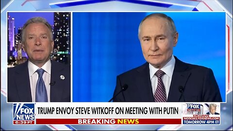 STEVE WITKOFF ON MEETING WITH PUTIN