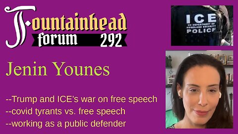 FF-292: Jenin Younes on the constant war on free speech by covid tryants and the Israel lobby