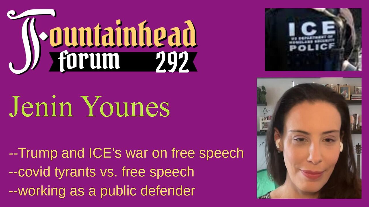 FF-292: Jenin Younes on the constant war on free speech by covid tryants and the Israel lobby