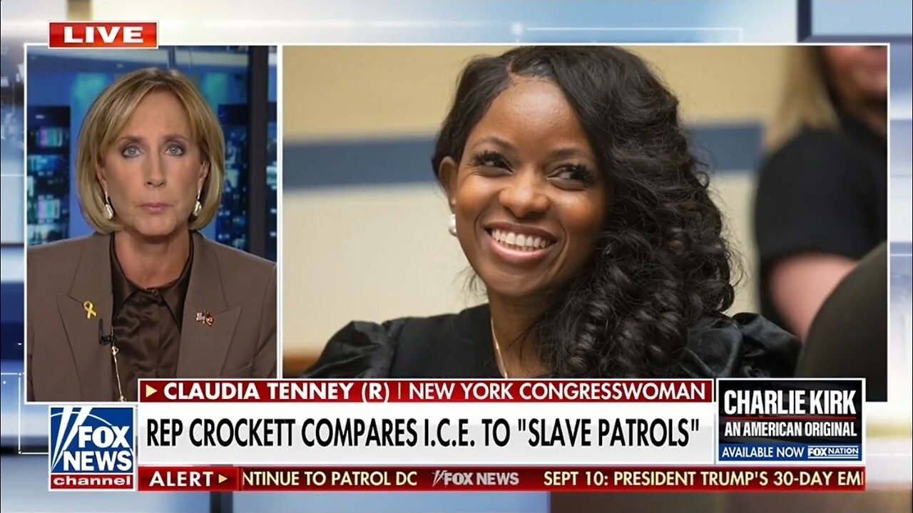 Rep Claudia Tenney: Jasmine Crockett Comparing ICE to Slave Patrols Is Absurd