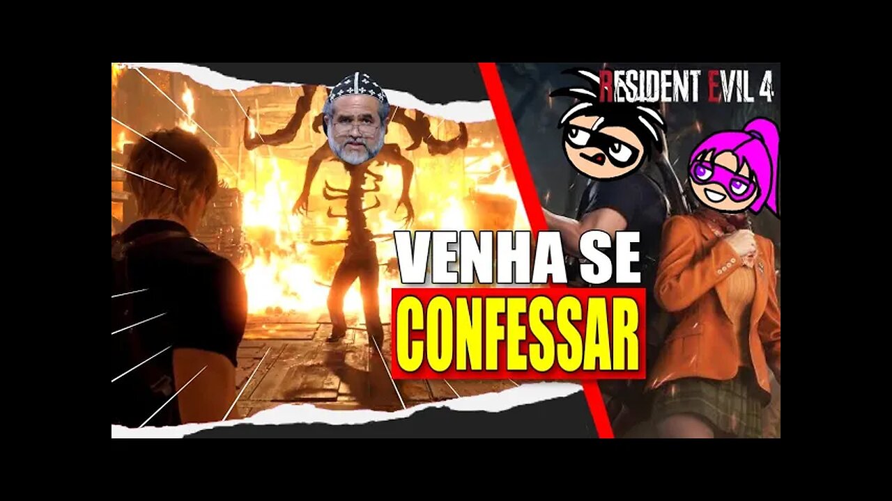 Brigando com o Padre - Resident Evil 4 Remake