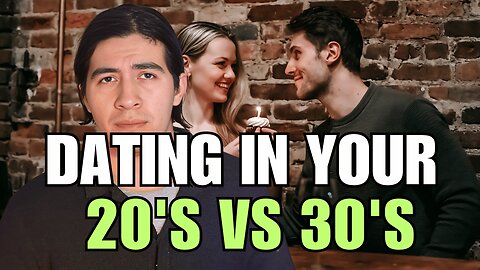 Dating in your 20's vs your 30's. #dating #date #datingadvice #reels #shorts