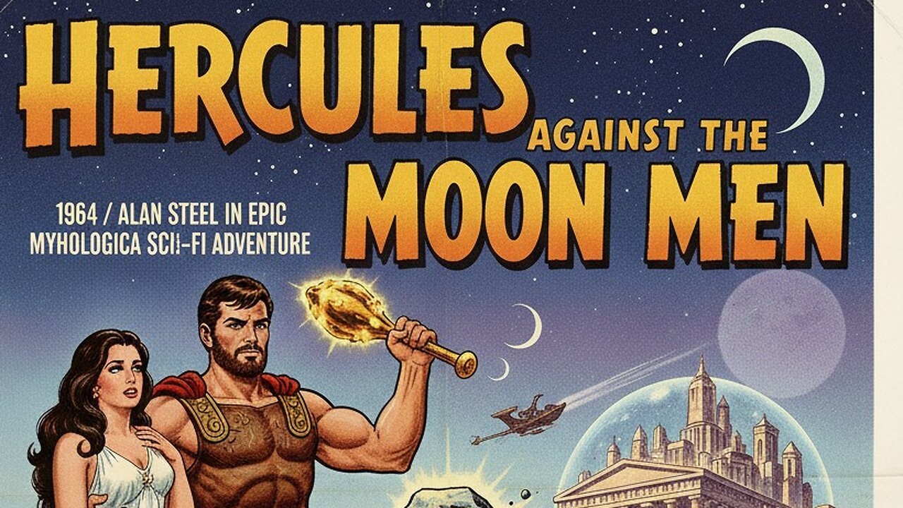 Hercules Against the Moon Men (1964) - Alan Steel in Epic Mythological Sci-Fi Adventure
