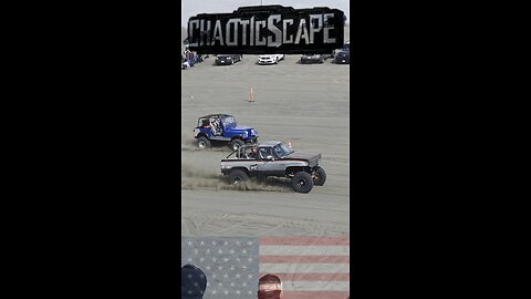 Custom Truck vs Custom Jeep Sand Rip Duel! #usa #racing #2025 #truck #nature