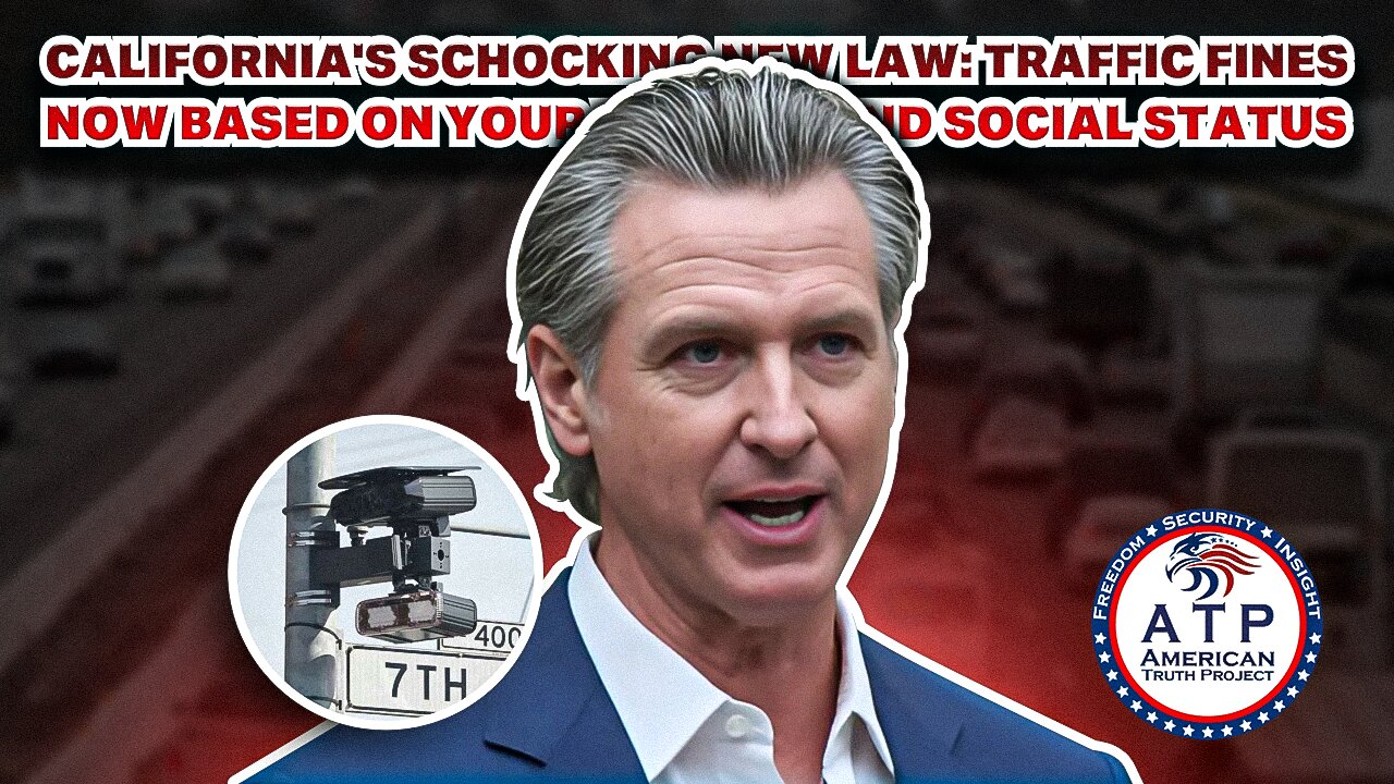 CALIFORNIA'S SHOCKING NEW LAW: TRAFFIC FINES NOW BASED ON YOUR WEALTH AND SOCIAL STATUS