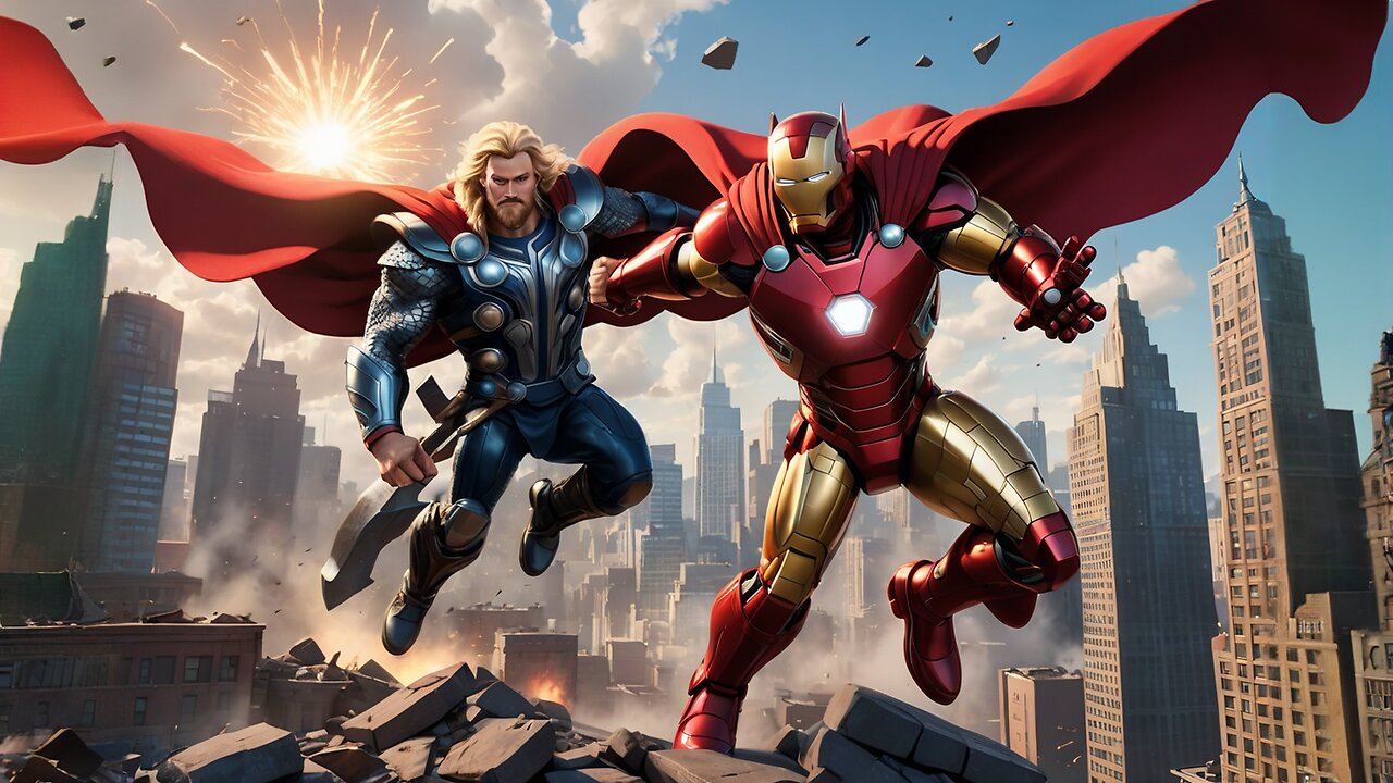 Captain America vs. The Daikaiju