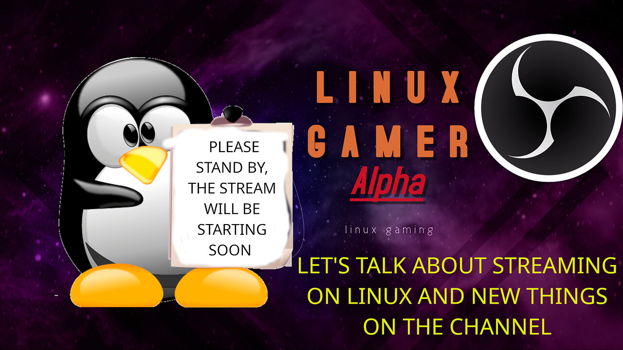 let's talk about streaming on linux and new things on the channel