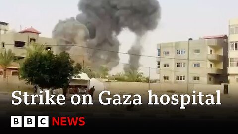 At least 50 killed after Israeli strikes on Gaza | BBC News