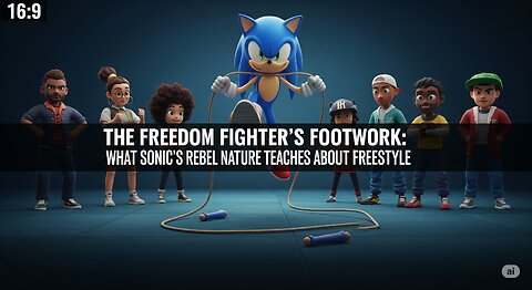 The Freedom Fighter’s Footwork: What Sonic’s Rebel Nature Teaches About Freestyle
