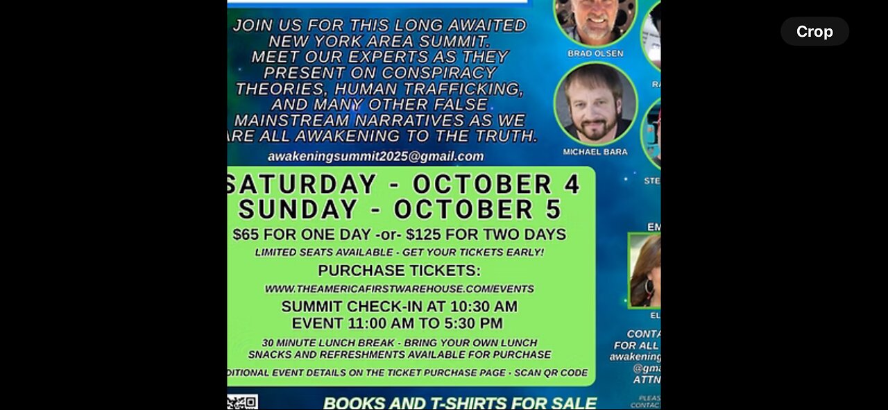 An event for Unity in New York Oct 4th and 5th with Elisa V and Donna #493