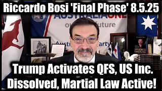 'Final Phase' 8.5.2025 - US Inc. Dissolved, Martial Law Active!