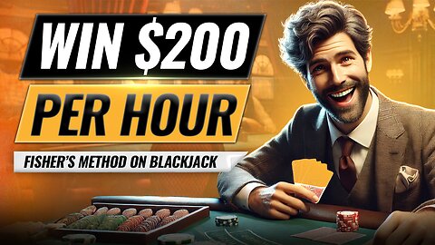 Fisher's Method on Blackjack: The Formula to Win $200 per Hour?